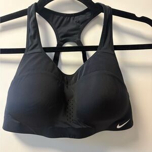 Nike Women's Black Racerback Sports Bra